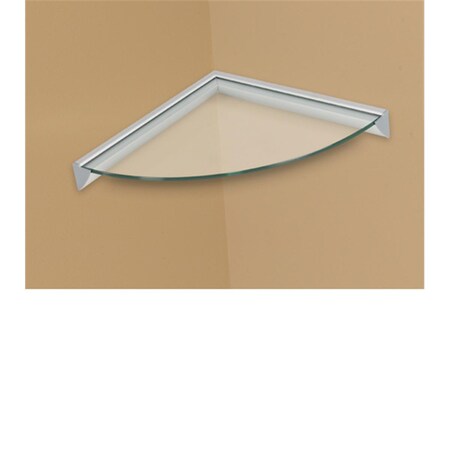 D2D Technologies Glass Corner Kit Clear, 12 in. D22609859